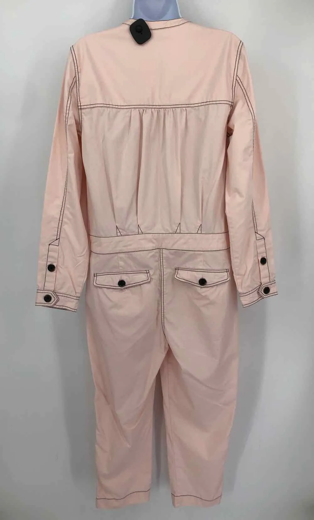 JOIE PINK COTTON LONGSLEEVE PANTS SIZE 8  ( JUMPSUIT