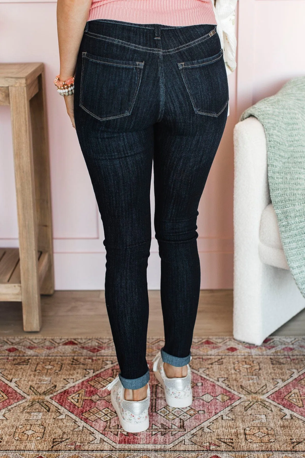 KanCan Curvy Skinny Jeans- Kameron Wash