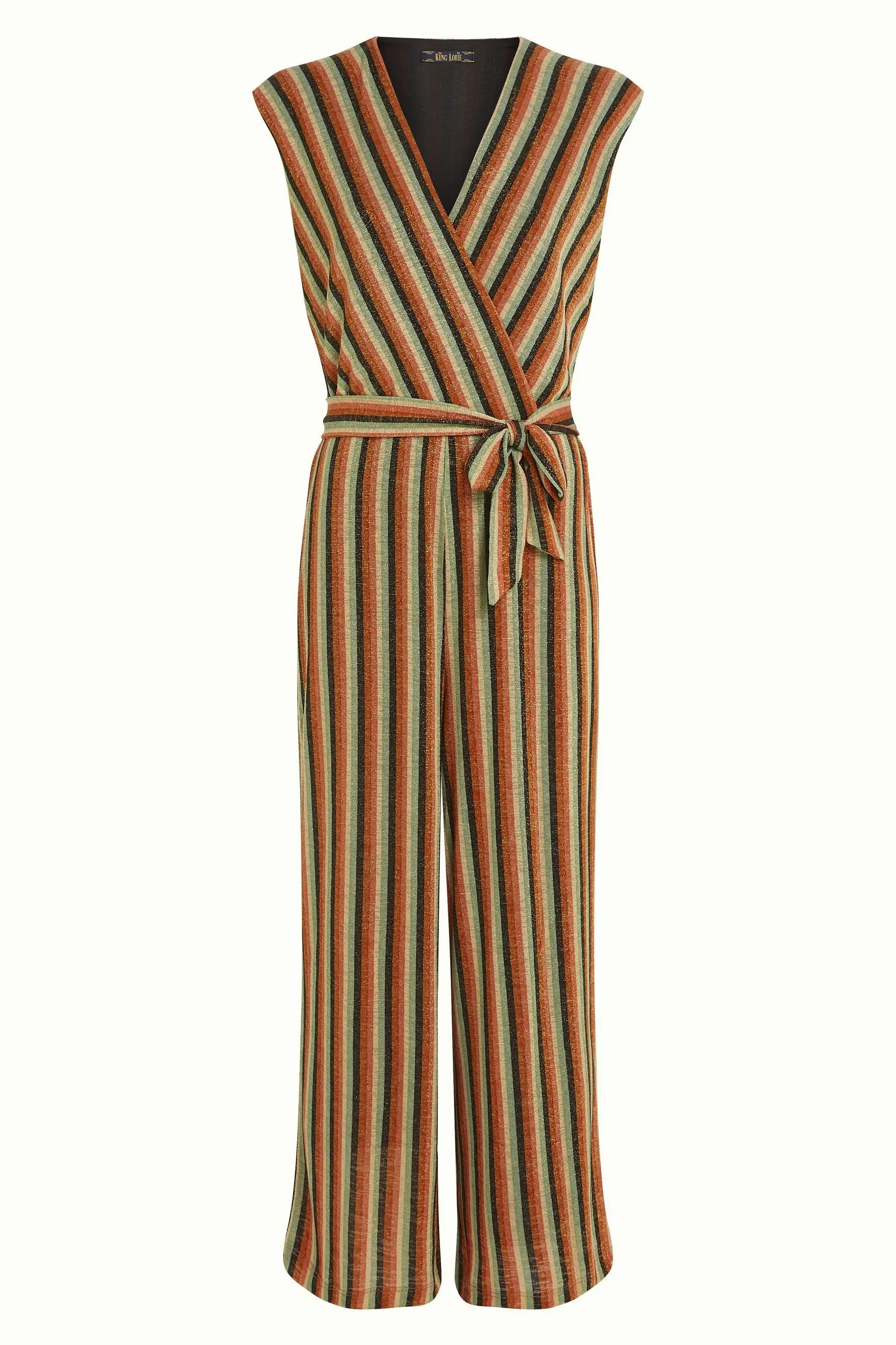 King Louie Piso Stripe Mary Jumpsuit