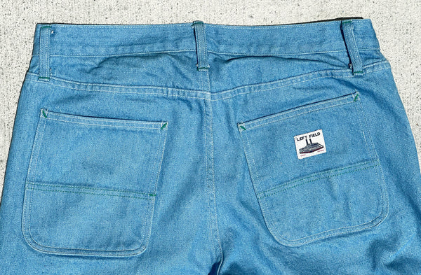 Left Field NYC 70’s Rodeo Work Uniform Blue Denim (Excluded from all discount codes)