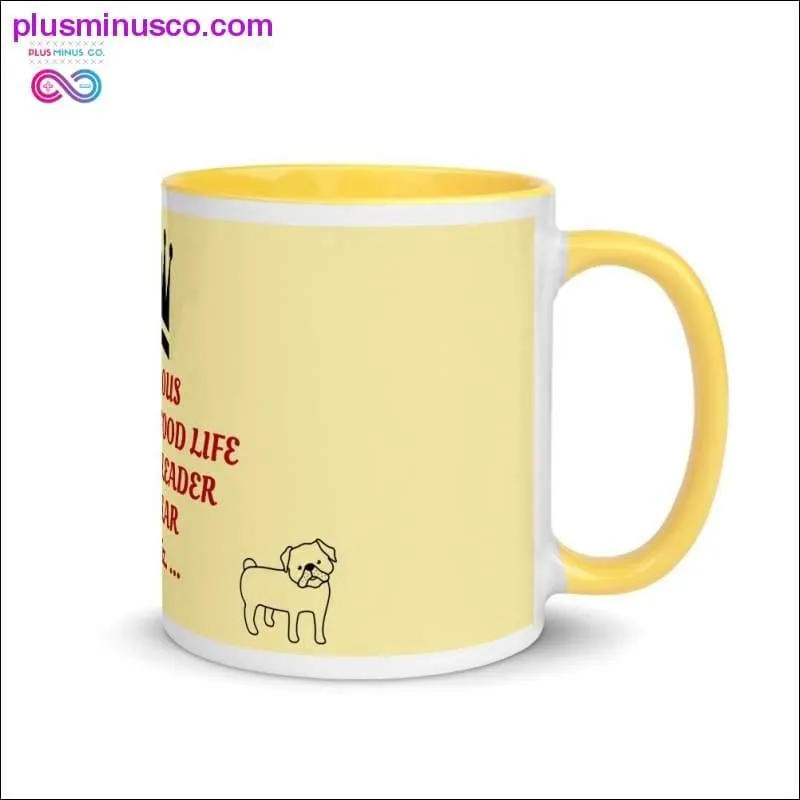 Leo Sign Mug, Leo qualities mug with Color Inside ideal gift