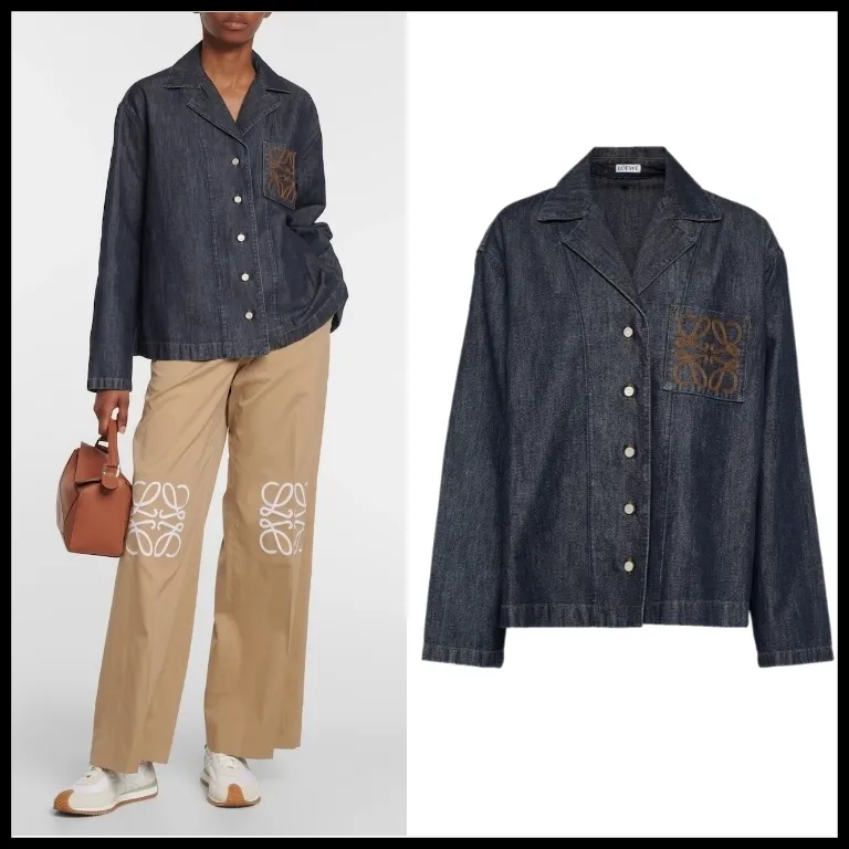 LOEWE  |Pyjama blouse in denim