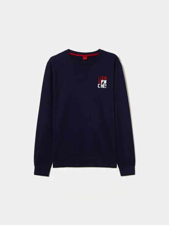 Logo cotton sweater