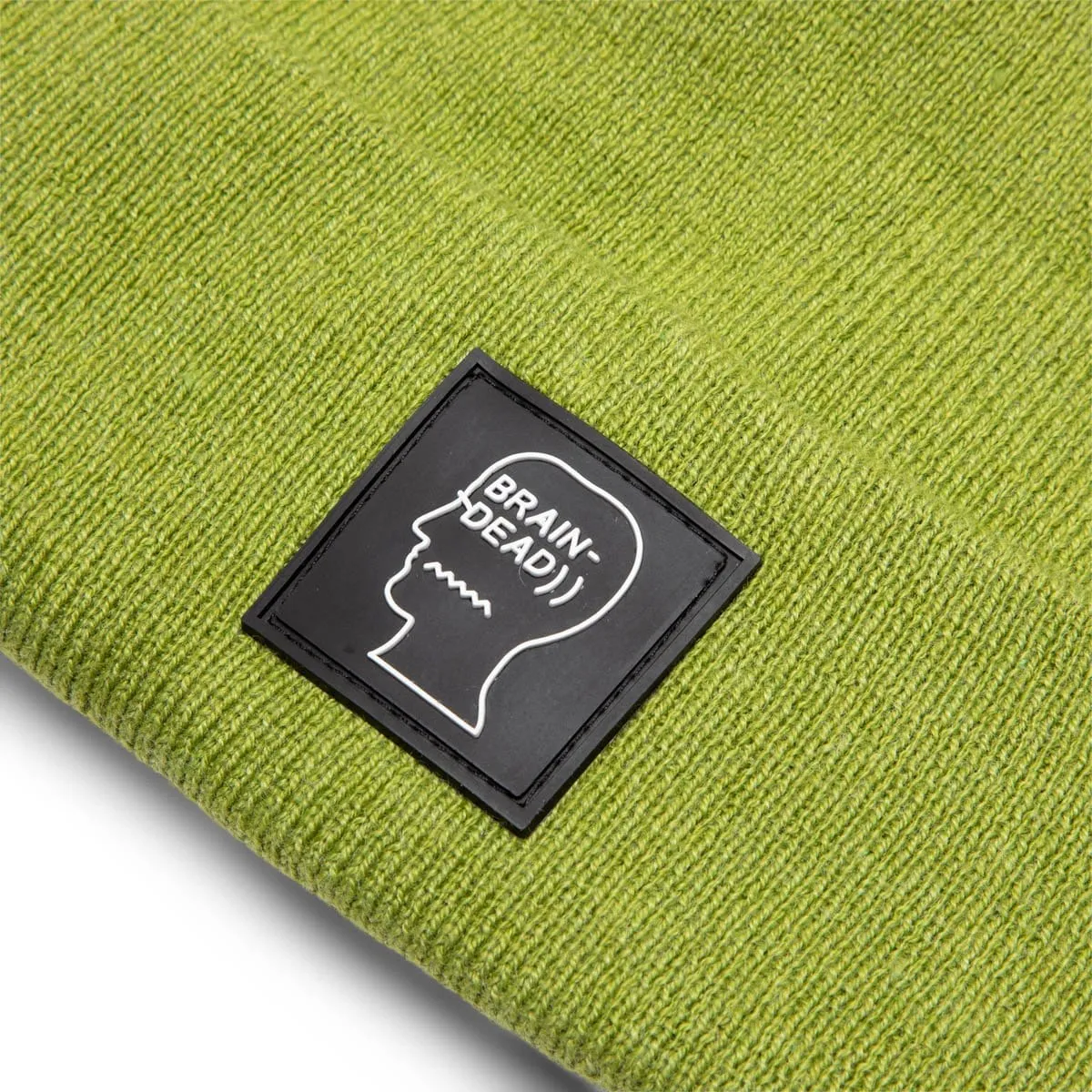 LOGO HEAD WOOL BEANIE Apple