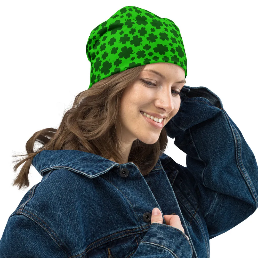 Lucky Clover Beanie