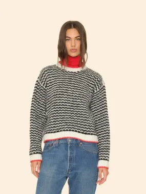 Mabel Sweater - Black Creme