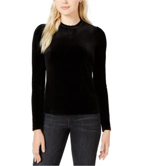 Maison Jules Womens Puff Sleeve Pullover Blouse