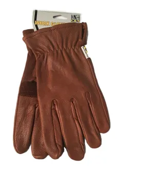 M&F Western Men's Hd Xtreme Tan Deerskin Work Gloves