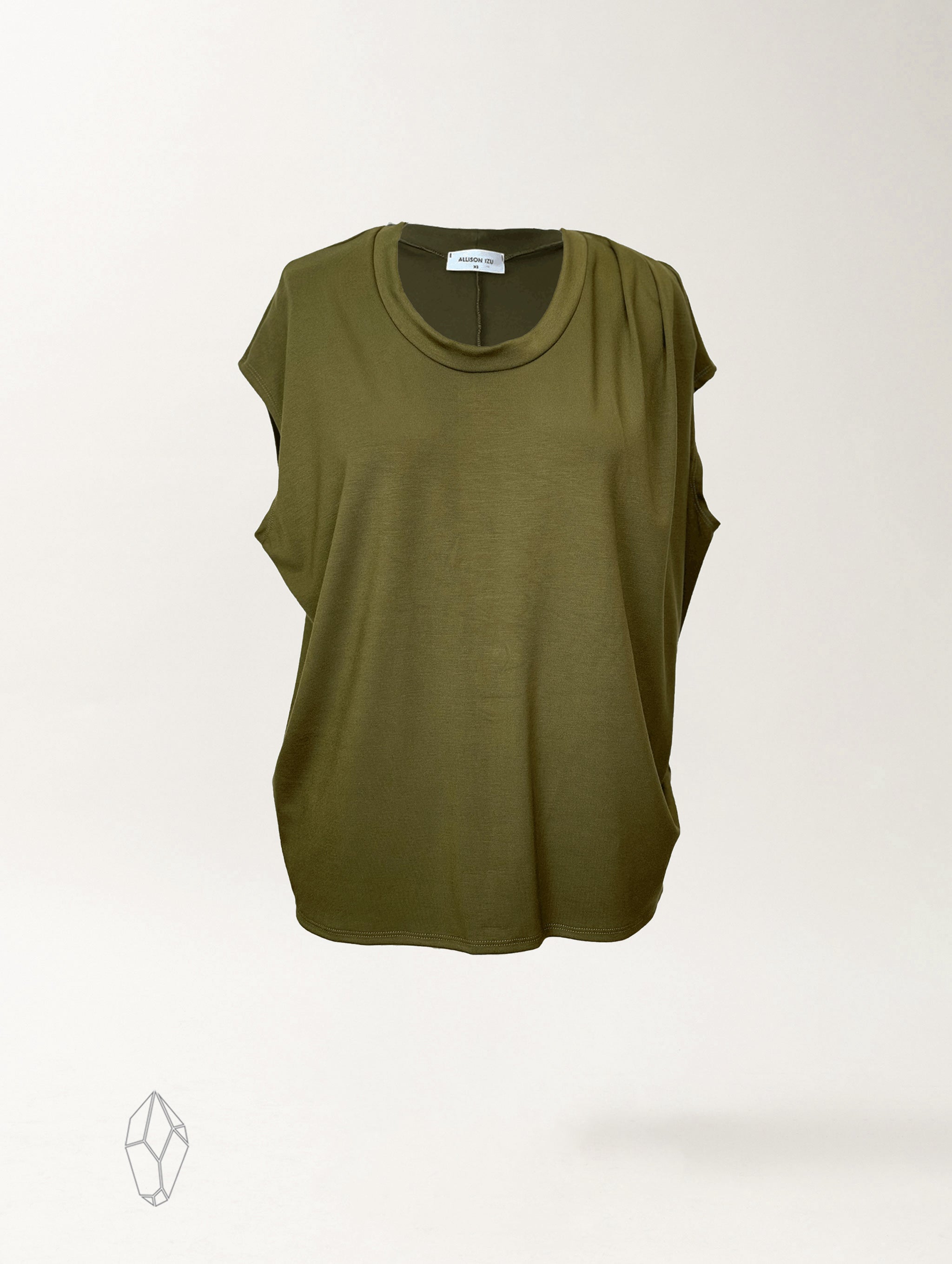 Margot Top - Fern Soft Ponte