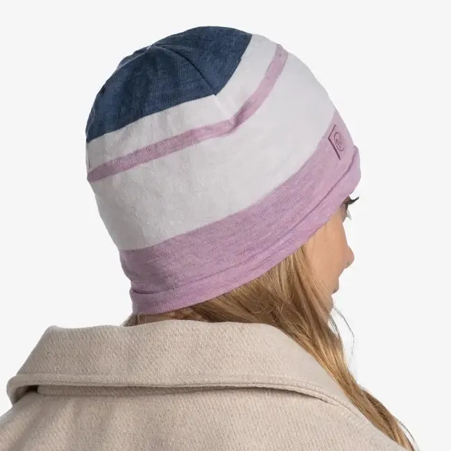 Merino Move Beanie - Pansy