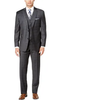 Michael Kors Mens Windowpane Dress Pants Slacks, TW2