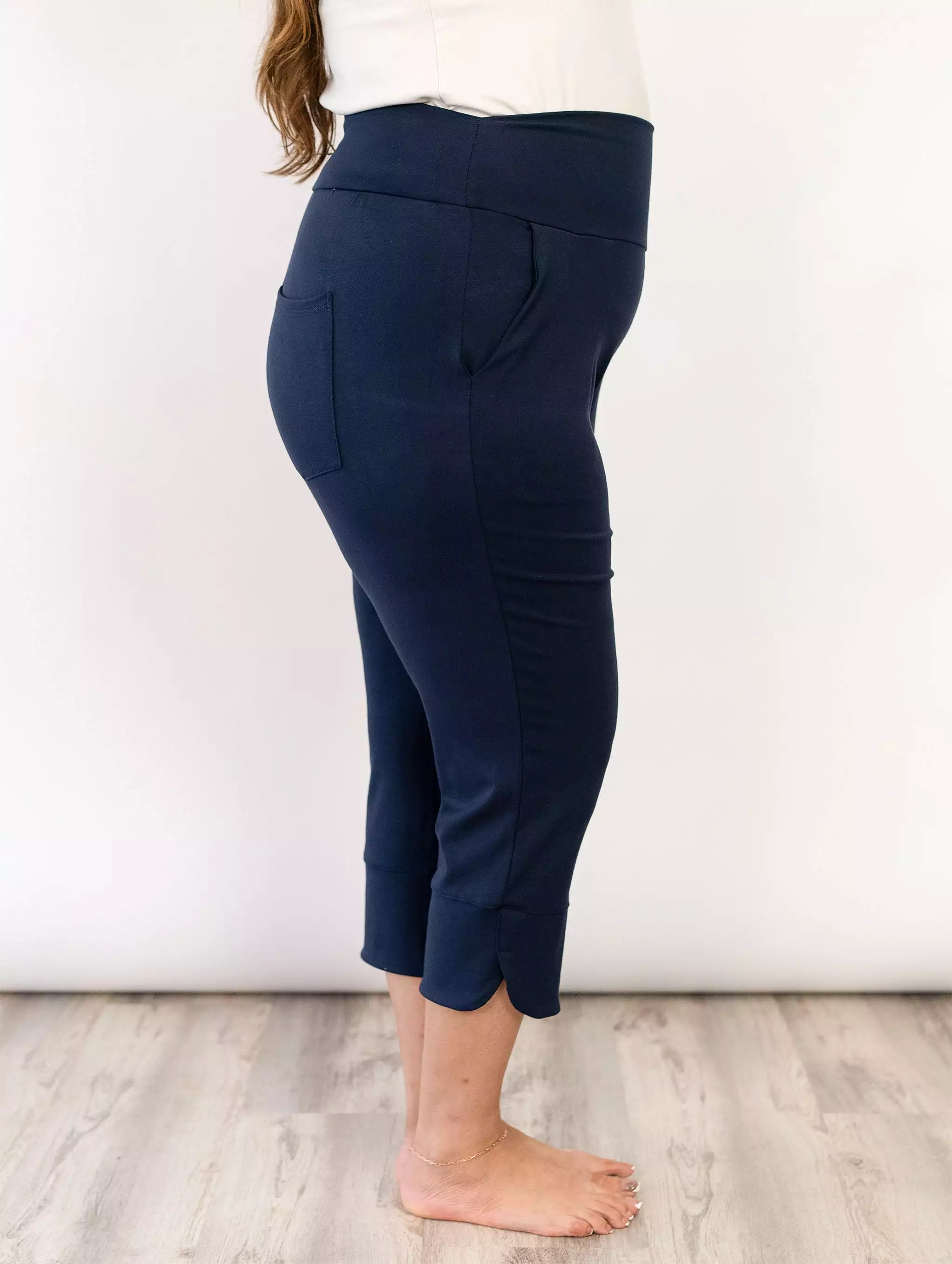 Miki Pant - New Navy Soft Ponte