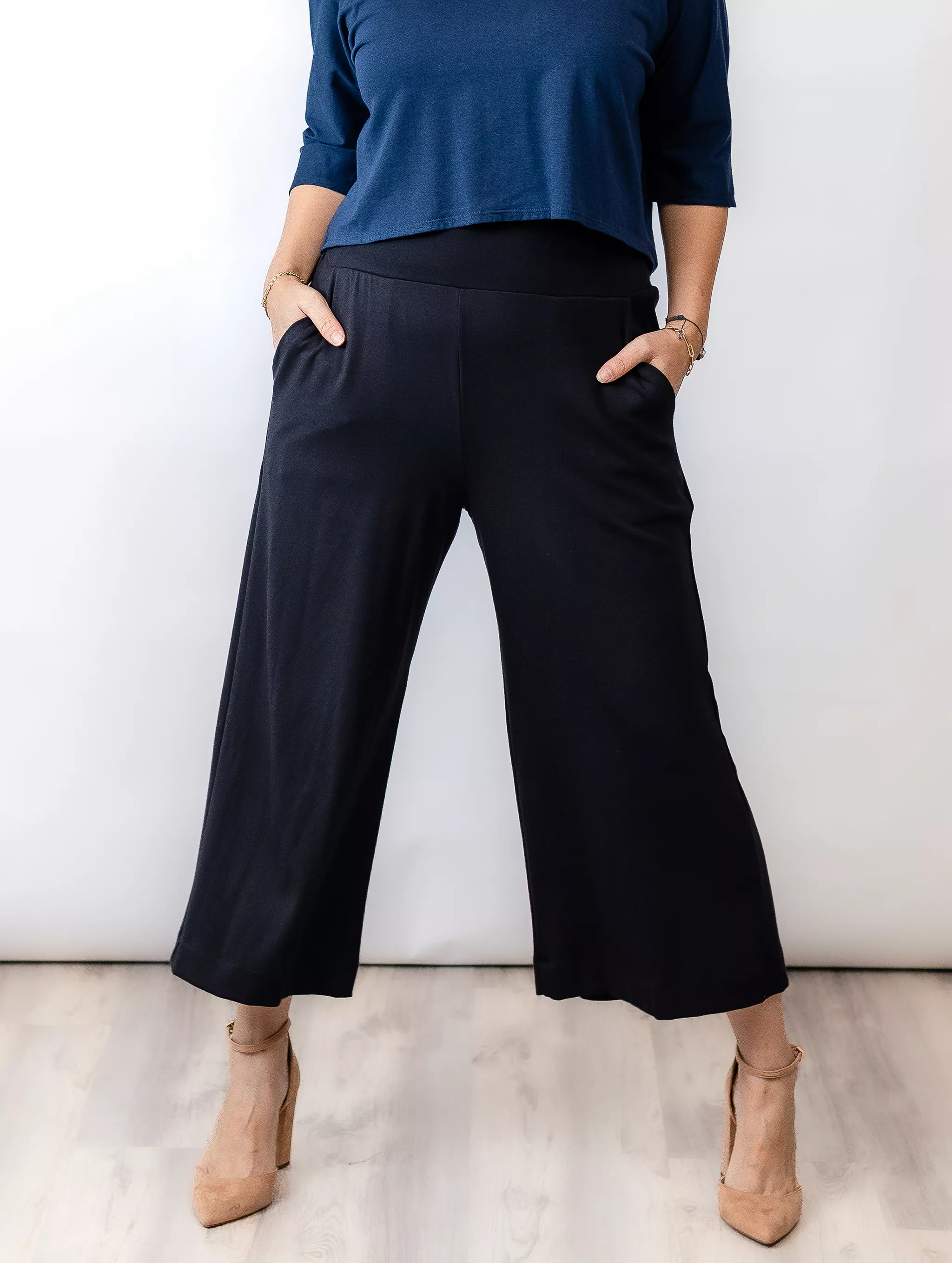 Milo Pant - Black Soft Ponte