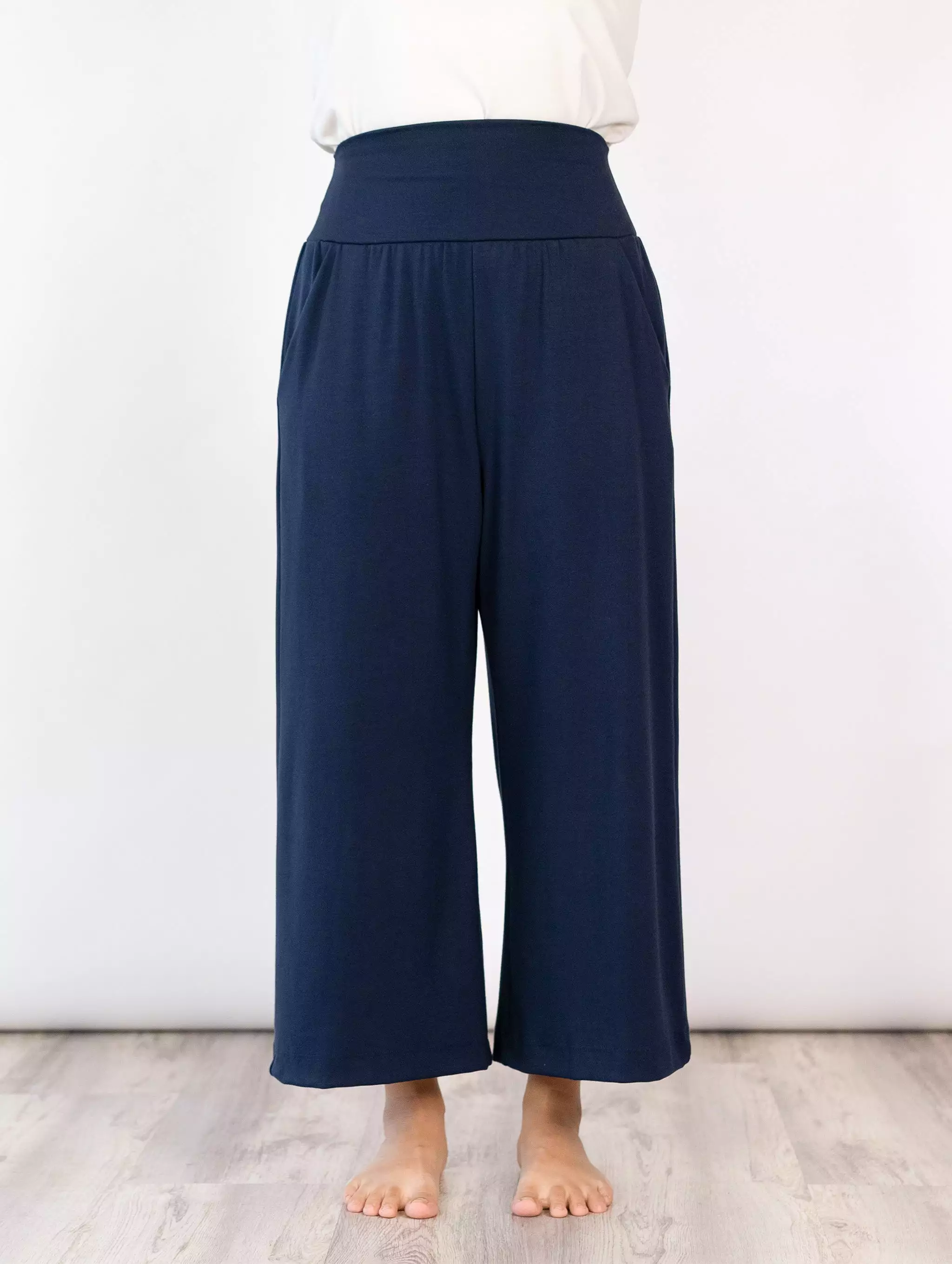 Milo Pant - New Navy Soft Ponte