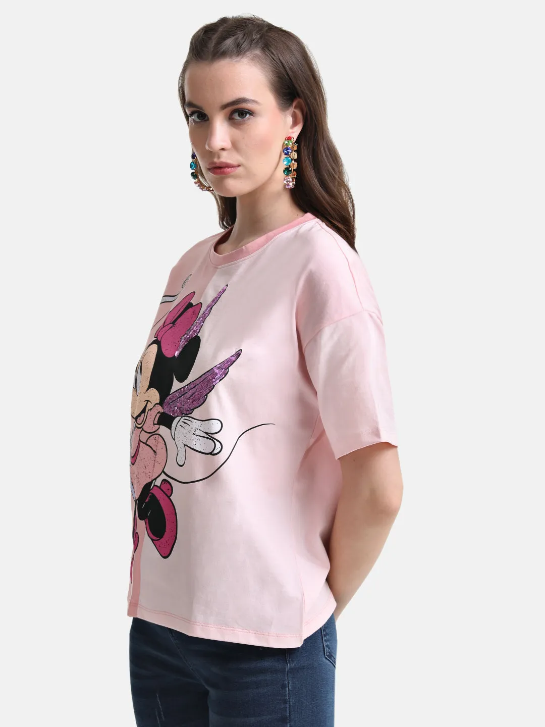 Minnie Mouse Printed T-Shirt