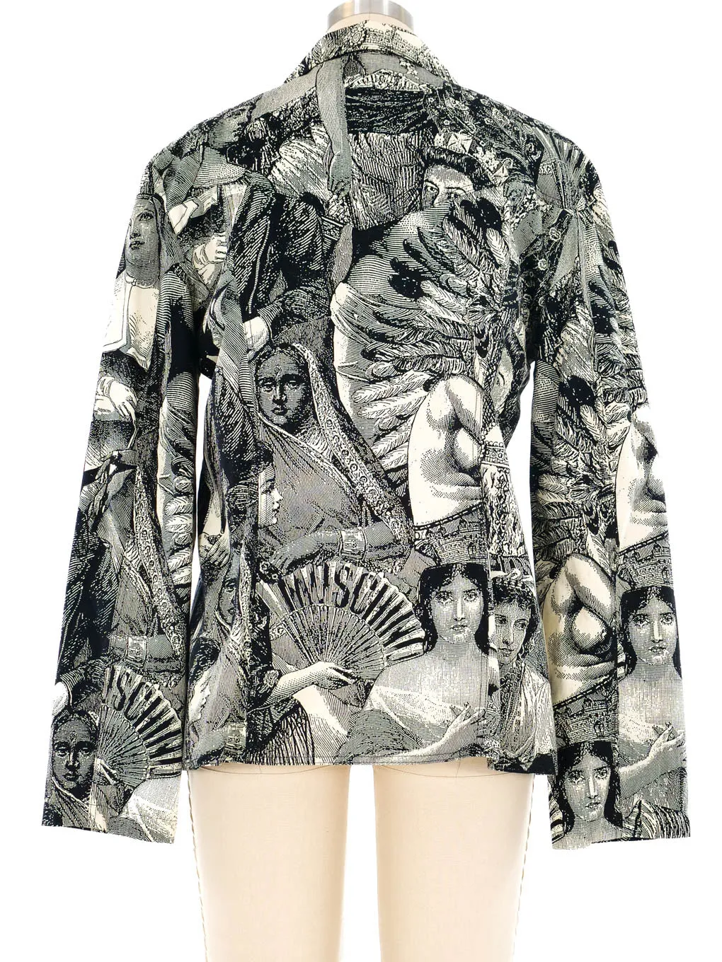 Moschino Historical Women Printed Jacket