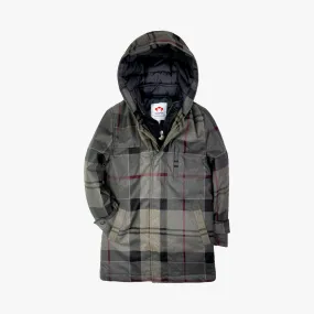 New Gotham Coat | Grey Plaid