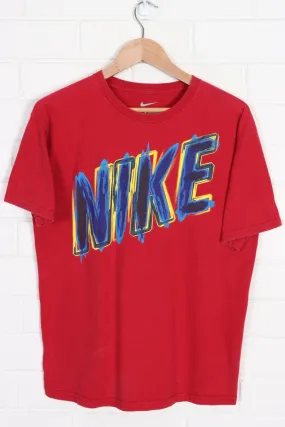 NIKE Graffiti Spell Out Logo T-Shirt (M)