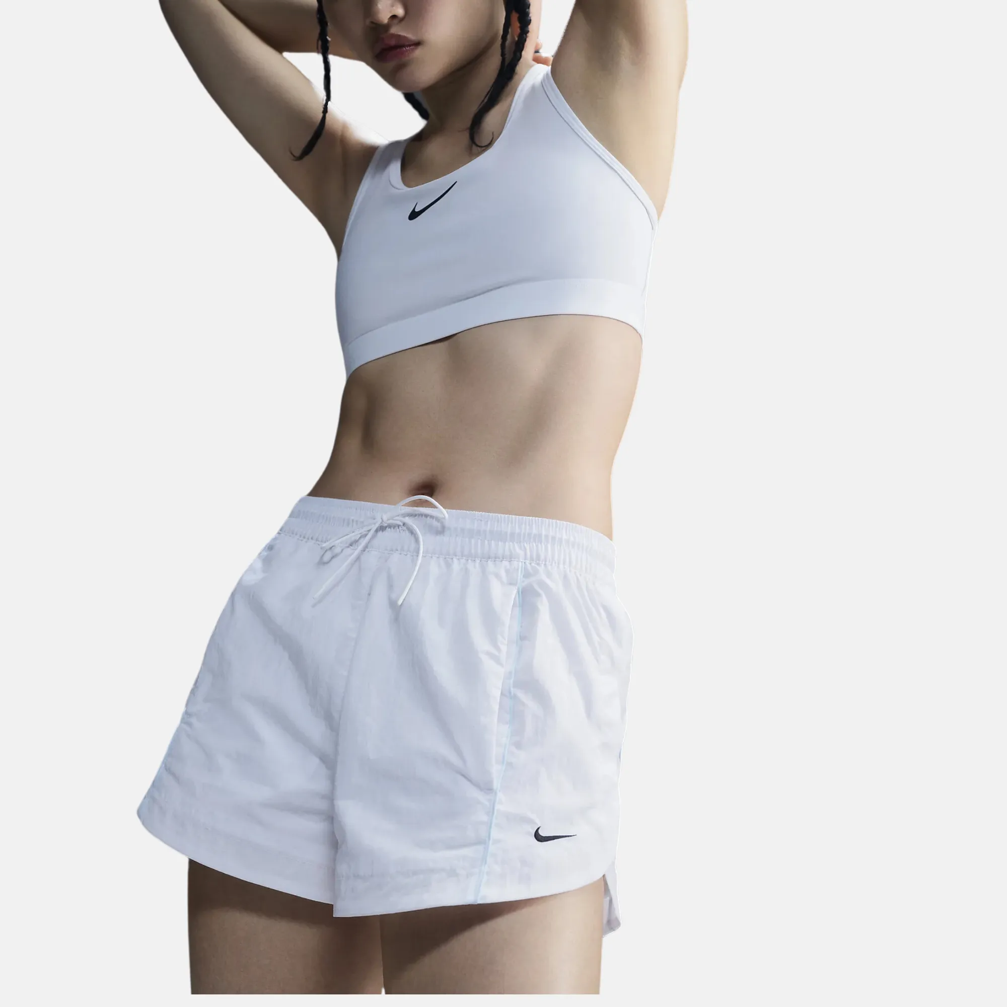 Nike Women's Windrunner White Shorts