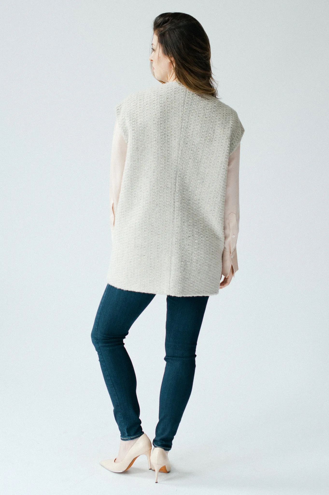 Nolita Sweater Vest - Cream