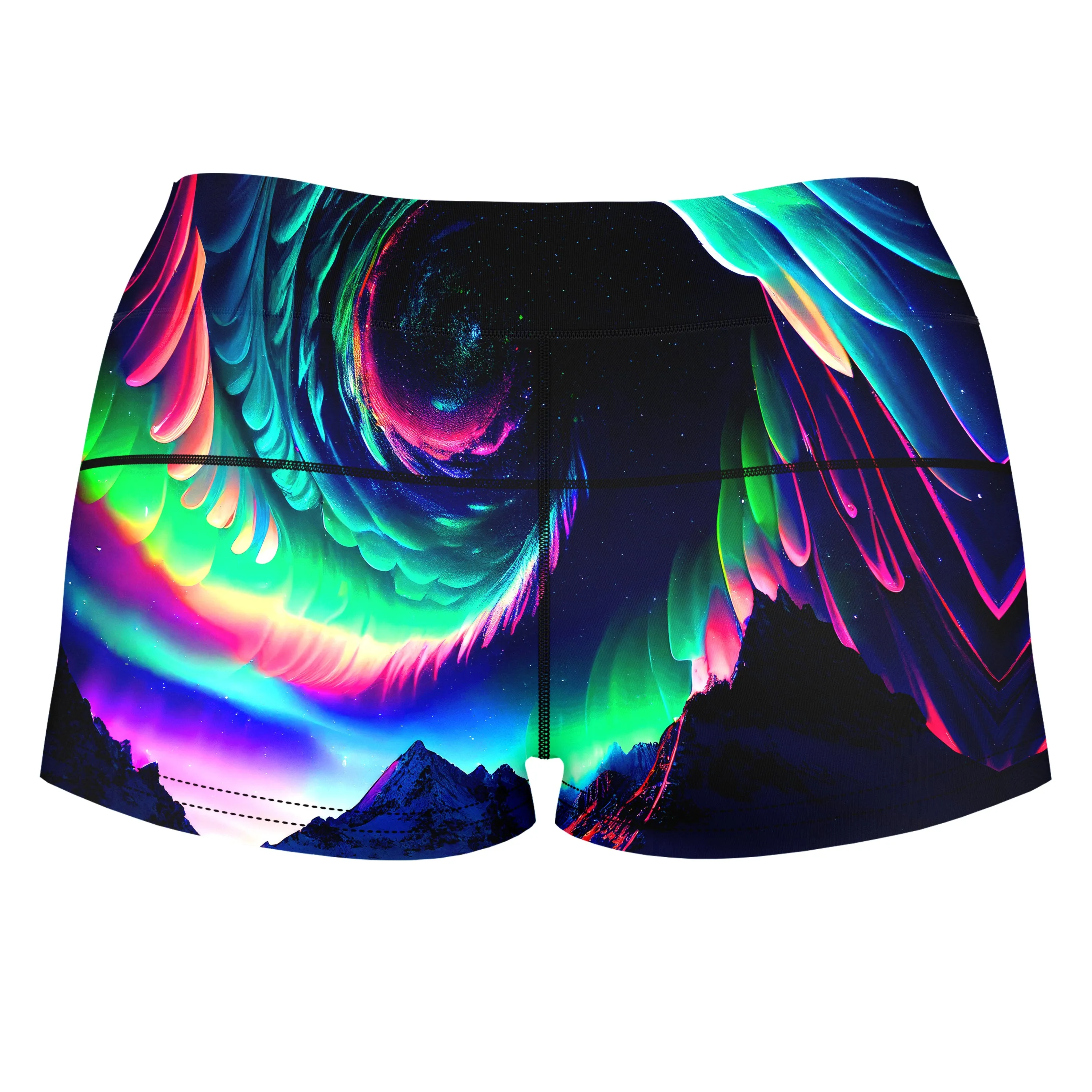 Northern Lights II High-Waisted Women's Shorts