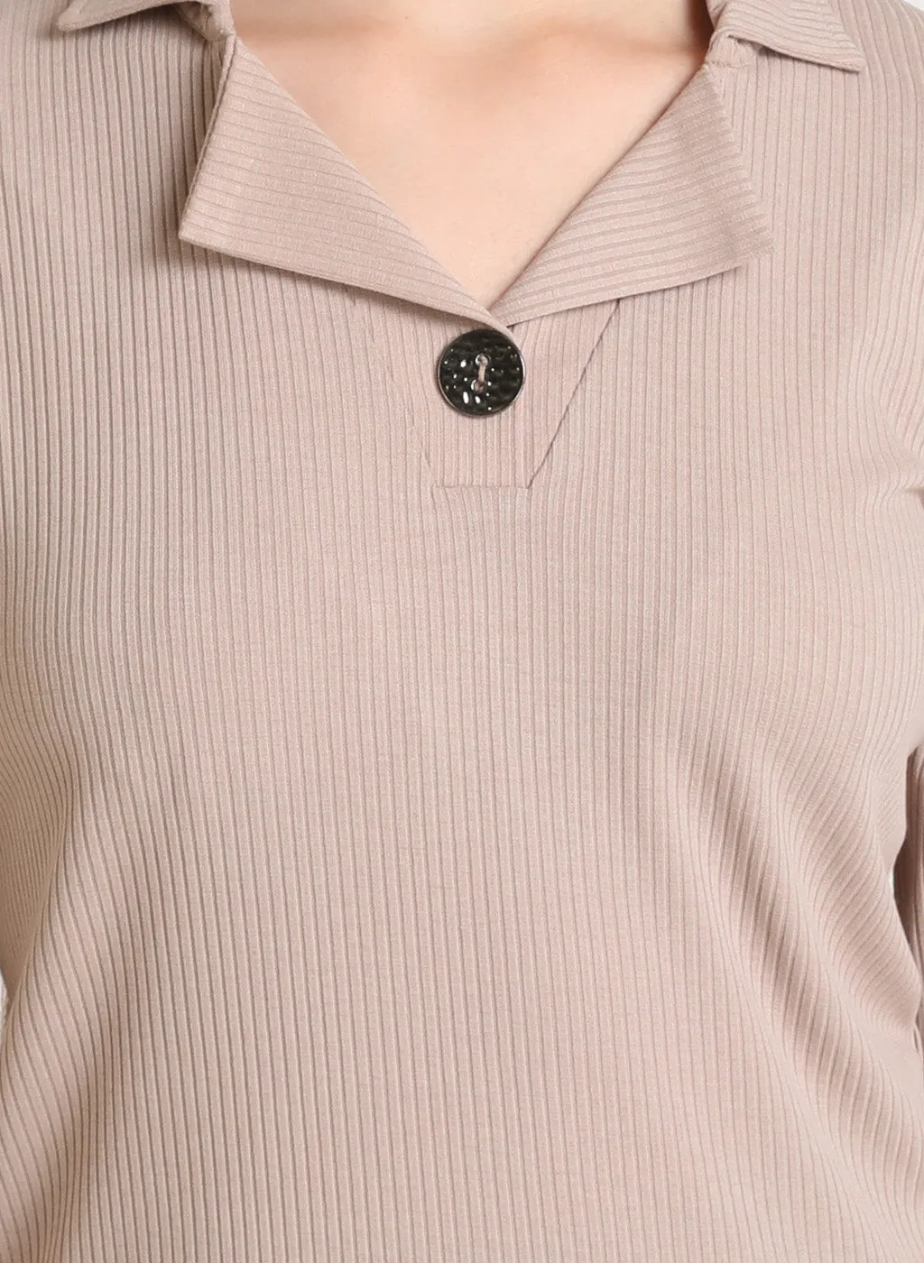 Notch Collar T-Shirt