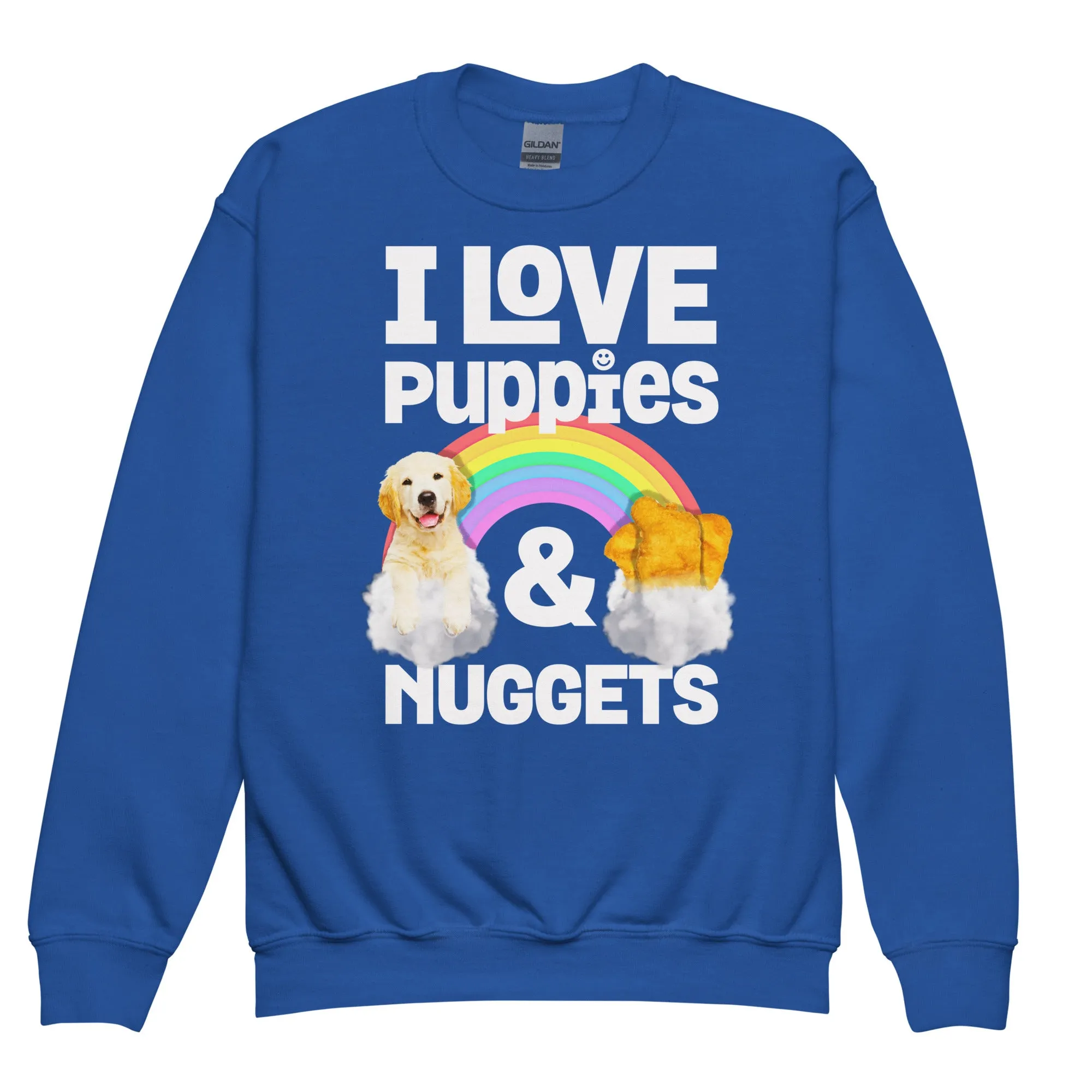 Nugs | Youth crewneck sweatshirt