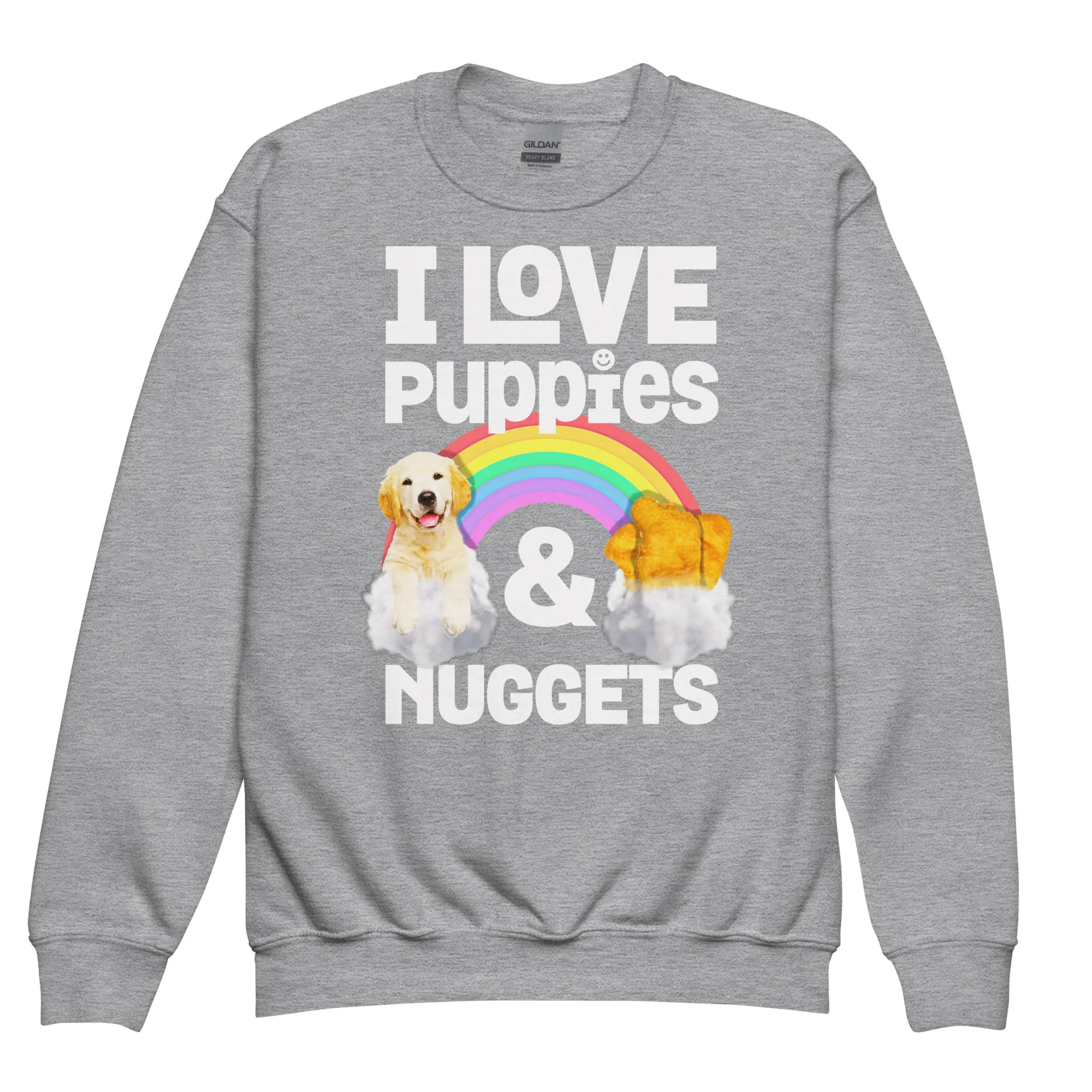 Nugs | Youth crewneck sweatshirt