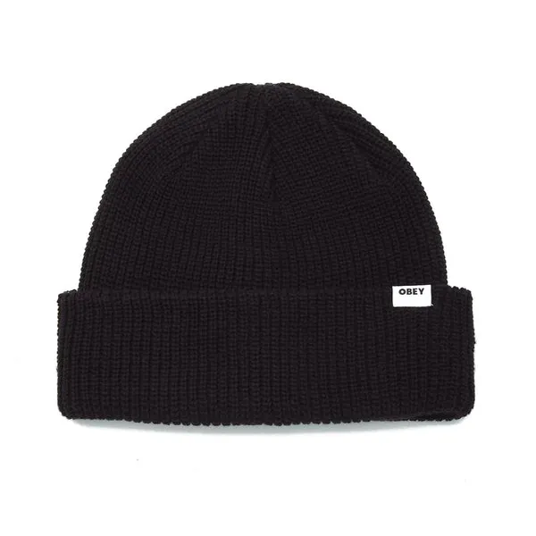 Obey Bold Organic Beanie - Black