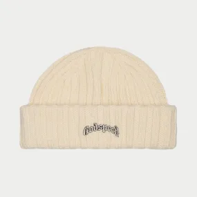 Og Logo Emblem Beanie (Creme)