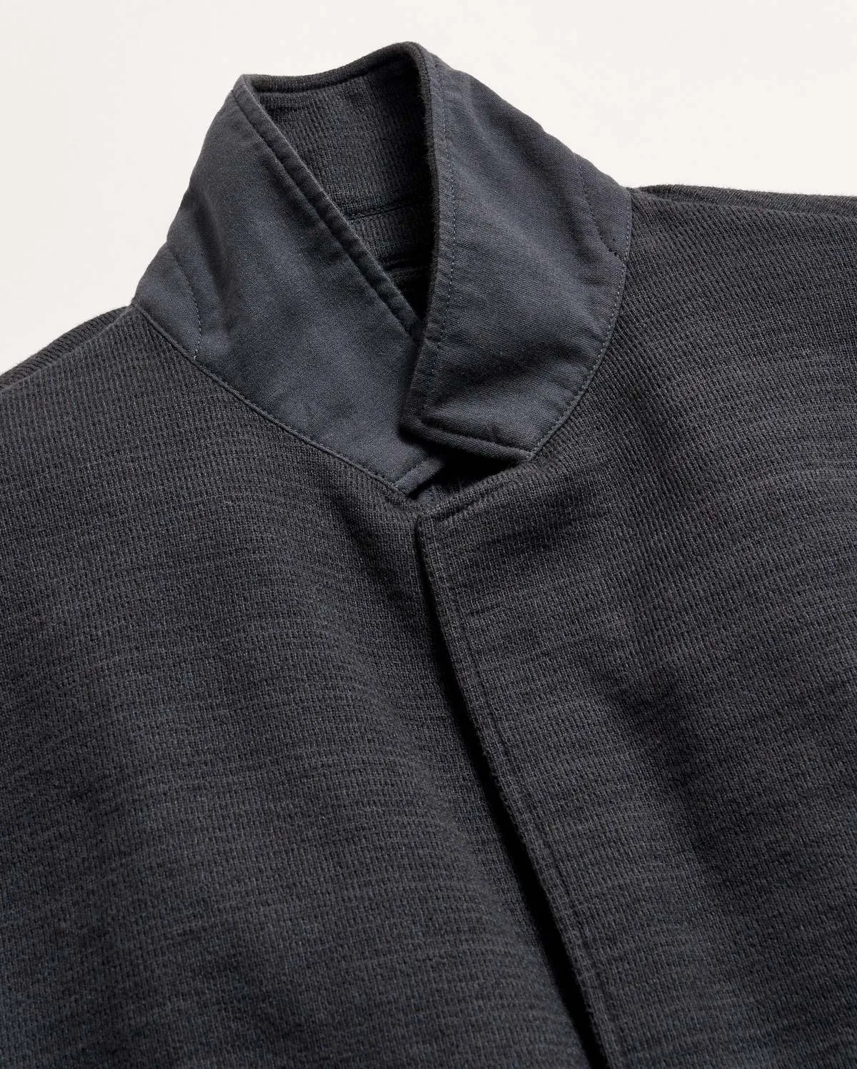 Ottoman Knit Sport Coat - Carbon Blue