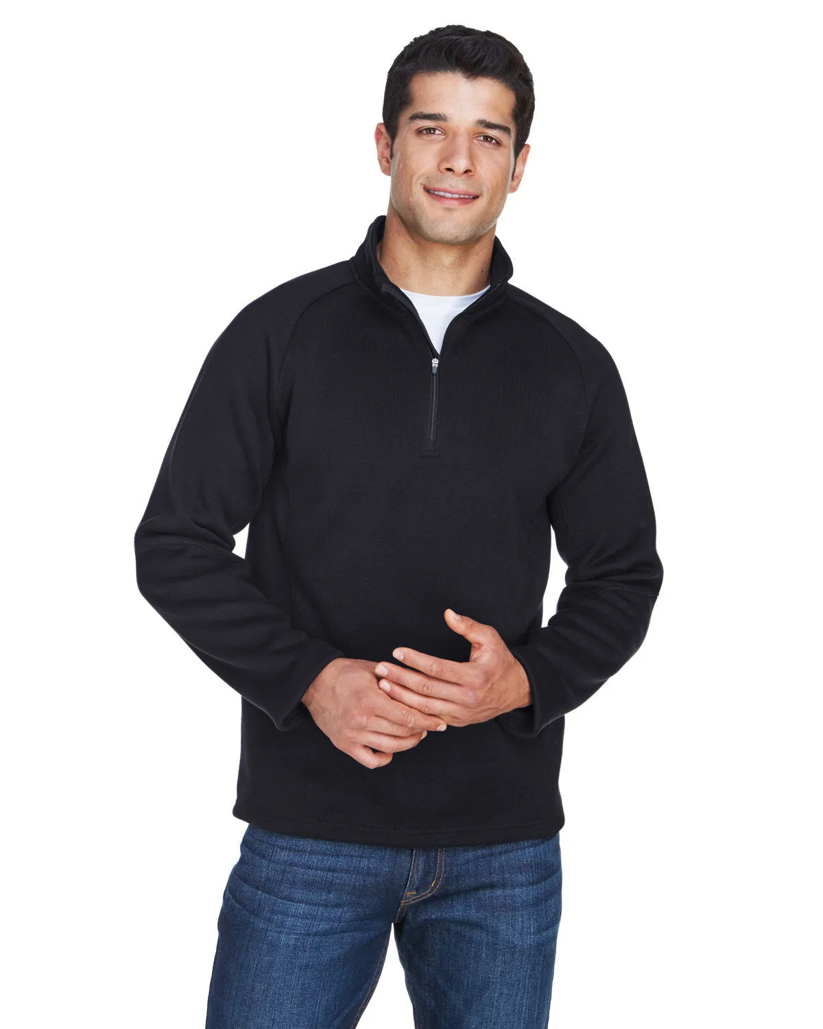 OUTLET-Devon & Jones Bristol Sweater Fleece Quarter-Zip