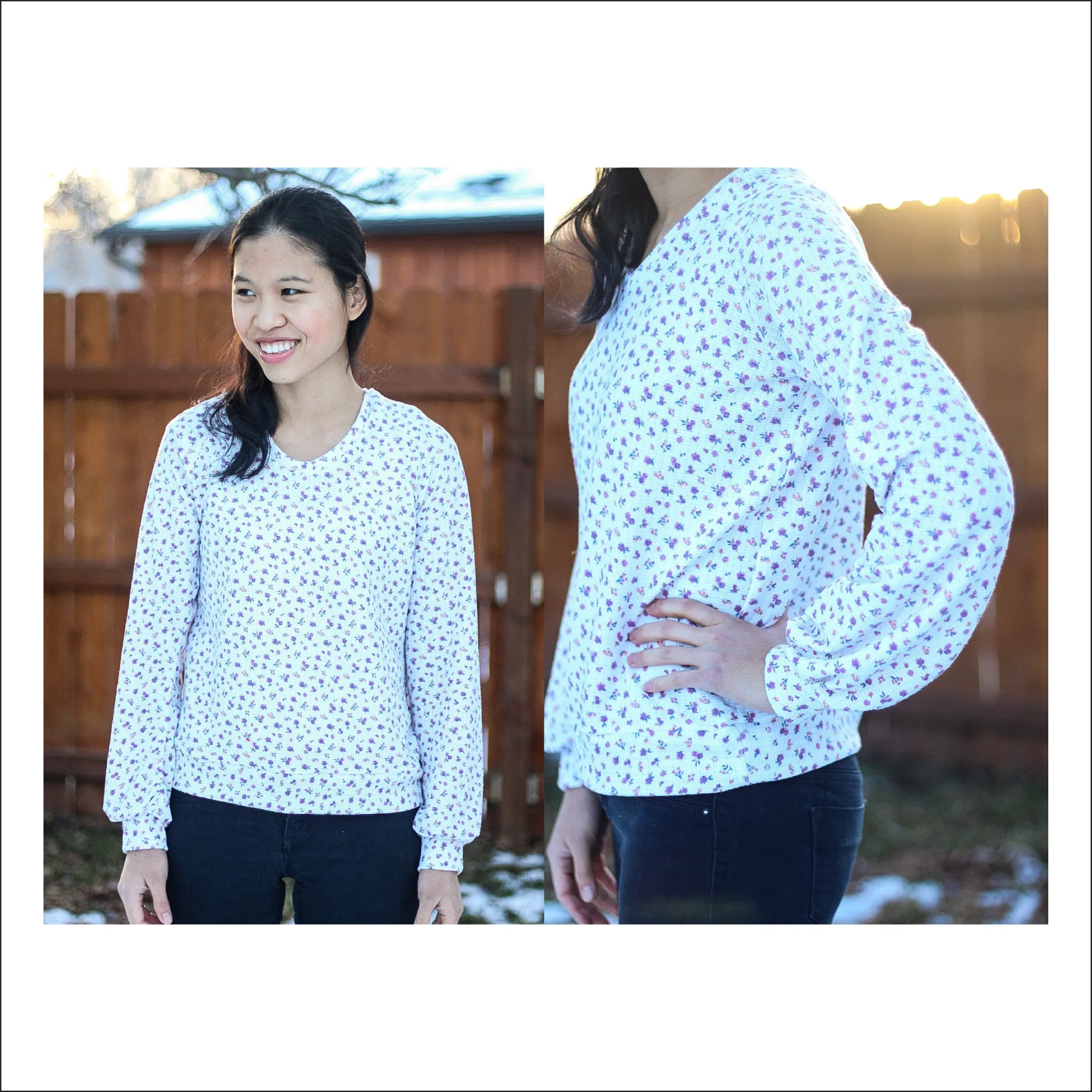 Pearson Pullover | Adult Sizes S0c-M4c | Beginner Level Sewing Pattern