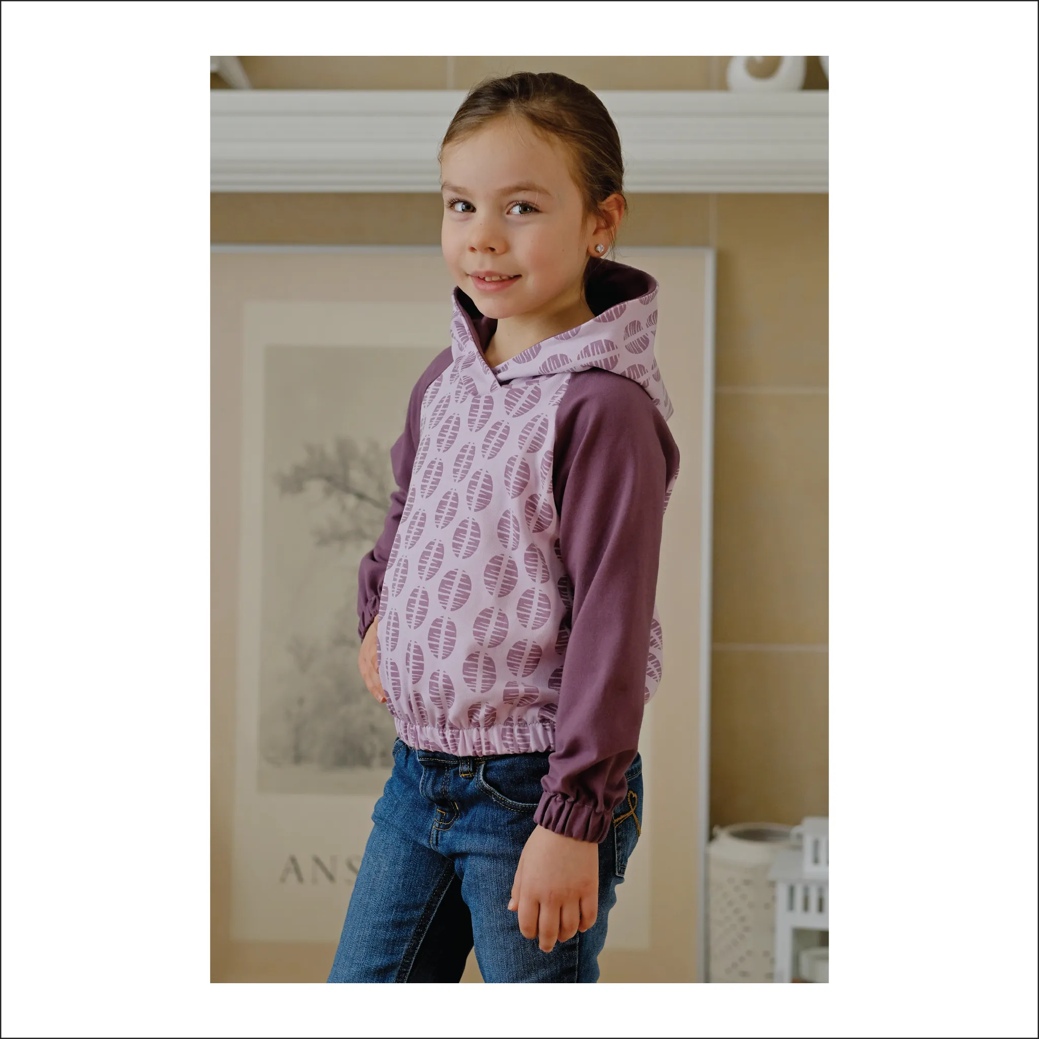 Pearson Pullover | Child Sizes 12M-14 | Beginner Level Sewing Pattern