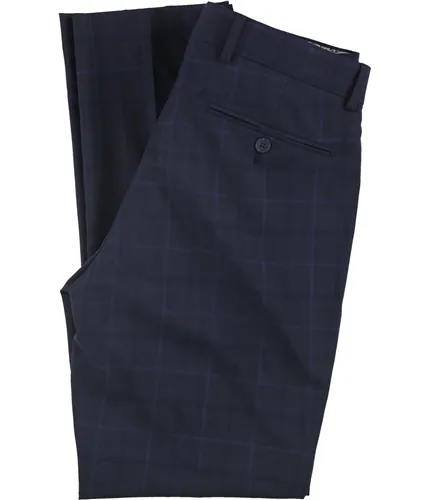 Penguin Mens Plaid Dress Pants Slacks