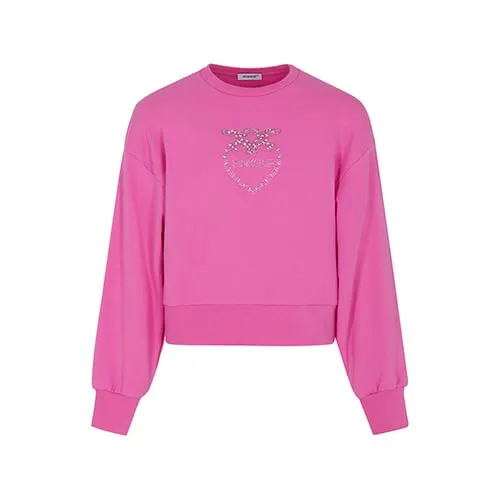 Pinko Stretch Fleece SweaT-Shirt Girl Bubble S4PIJGSW057_045