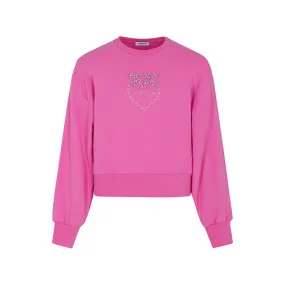 Pinko Stretch Fleece SweaT-Shirt Girl Bubble S4PIJGSW057_045