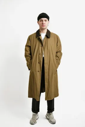 Retro mac coat brown khaki