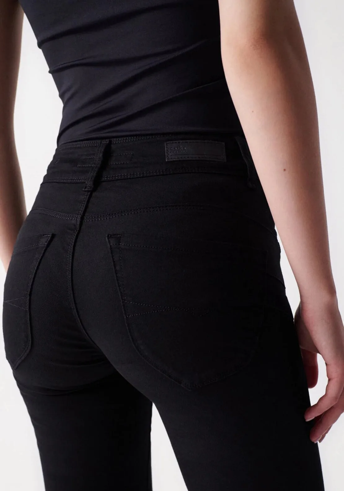 Salsa Push In Slim Jeans, Black