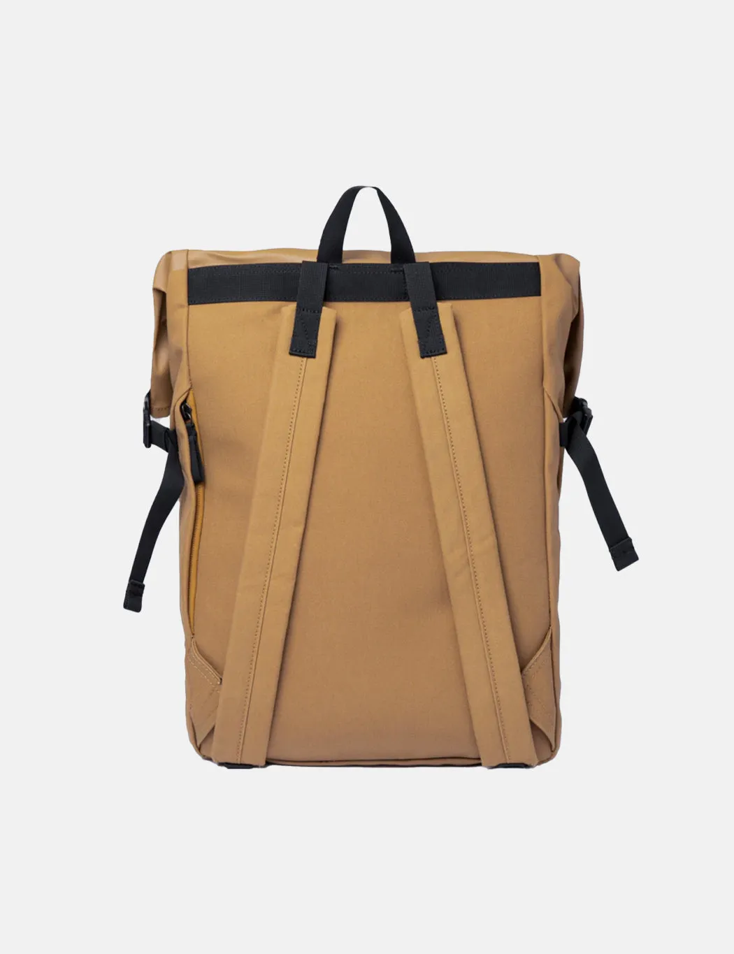 Sandqvist Alfred Rolltop Backpack (Polycotton)- Bronze/Black