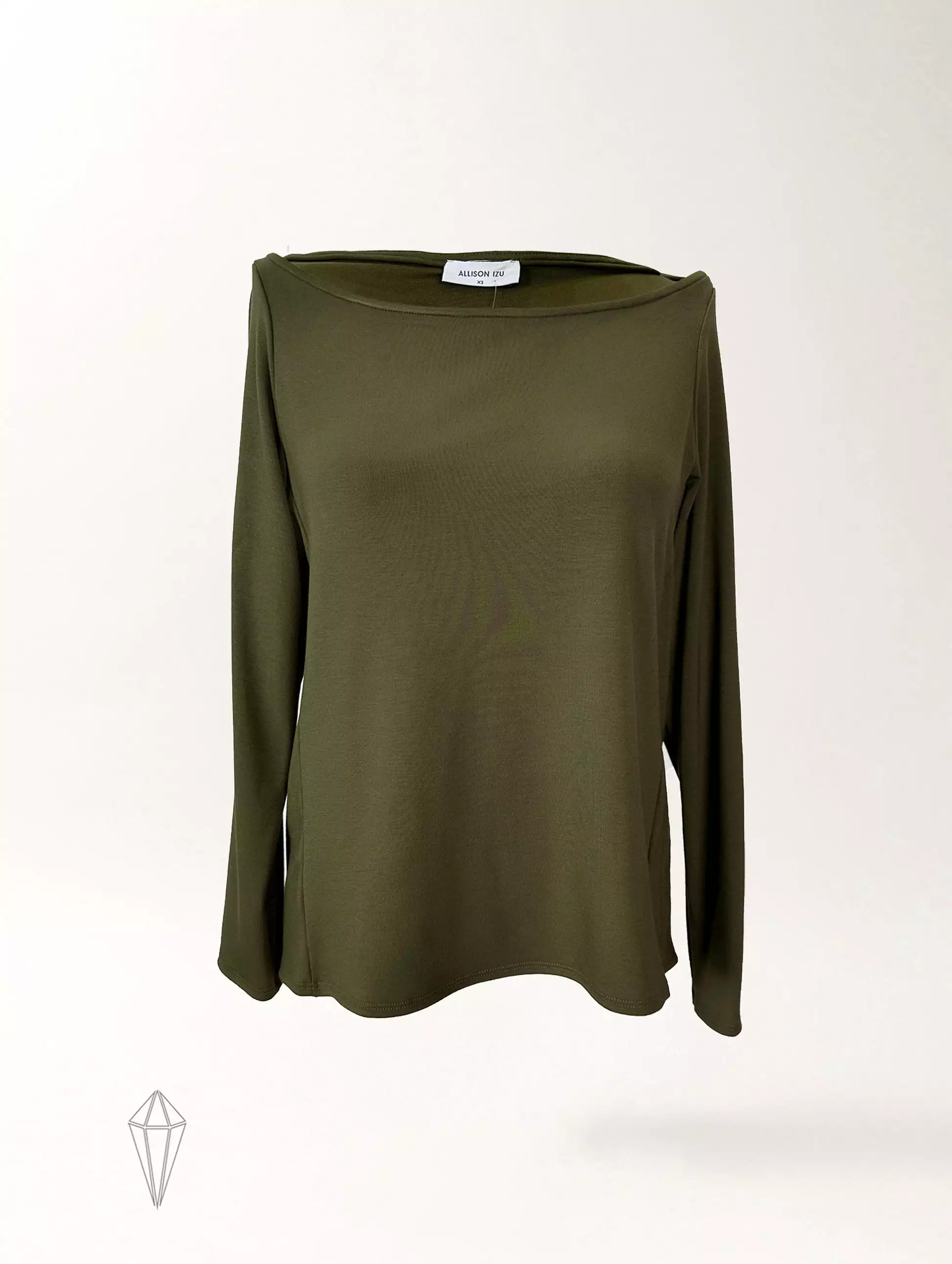 Shannen Top - Fern Soft Ponte