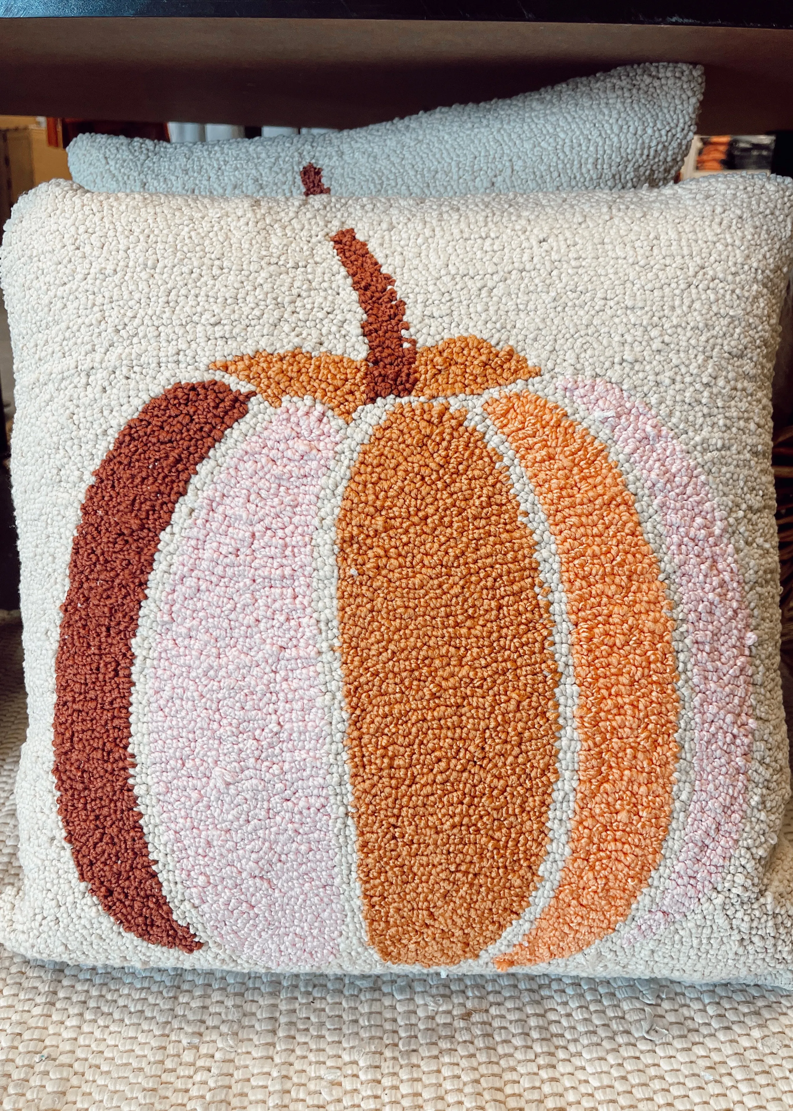 Shiraleah Pumpkin Pillow