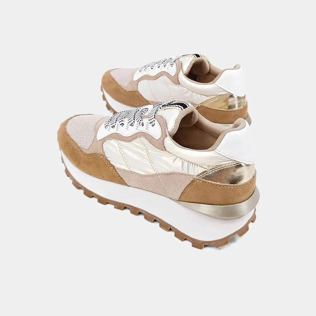 Shu Shop Phoebe Sneakers - Caramel