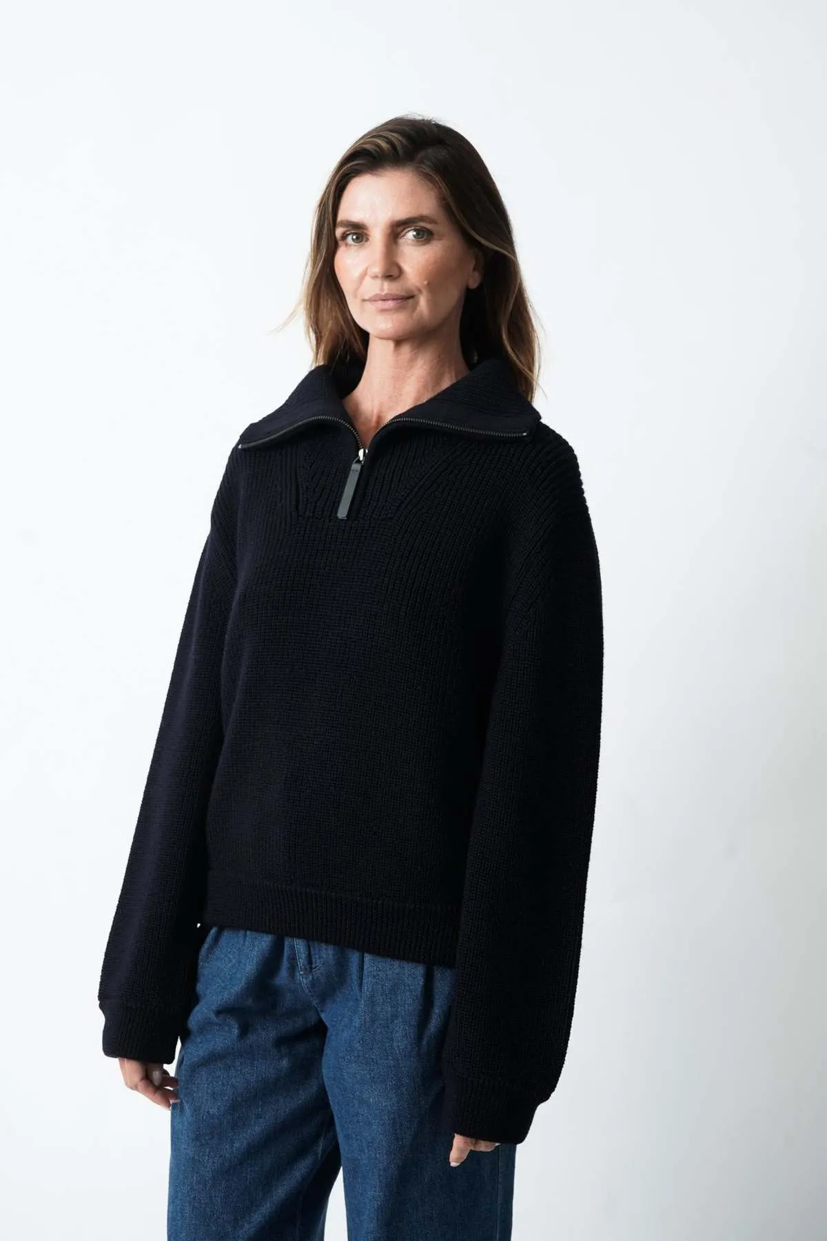 Sienna Sweater - Navy