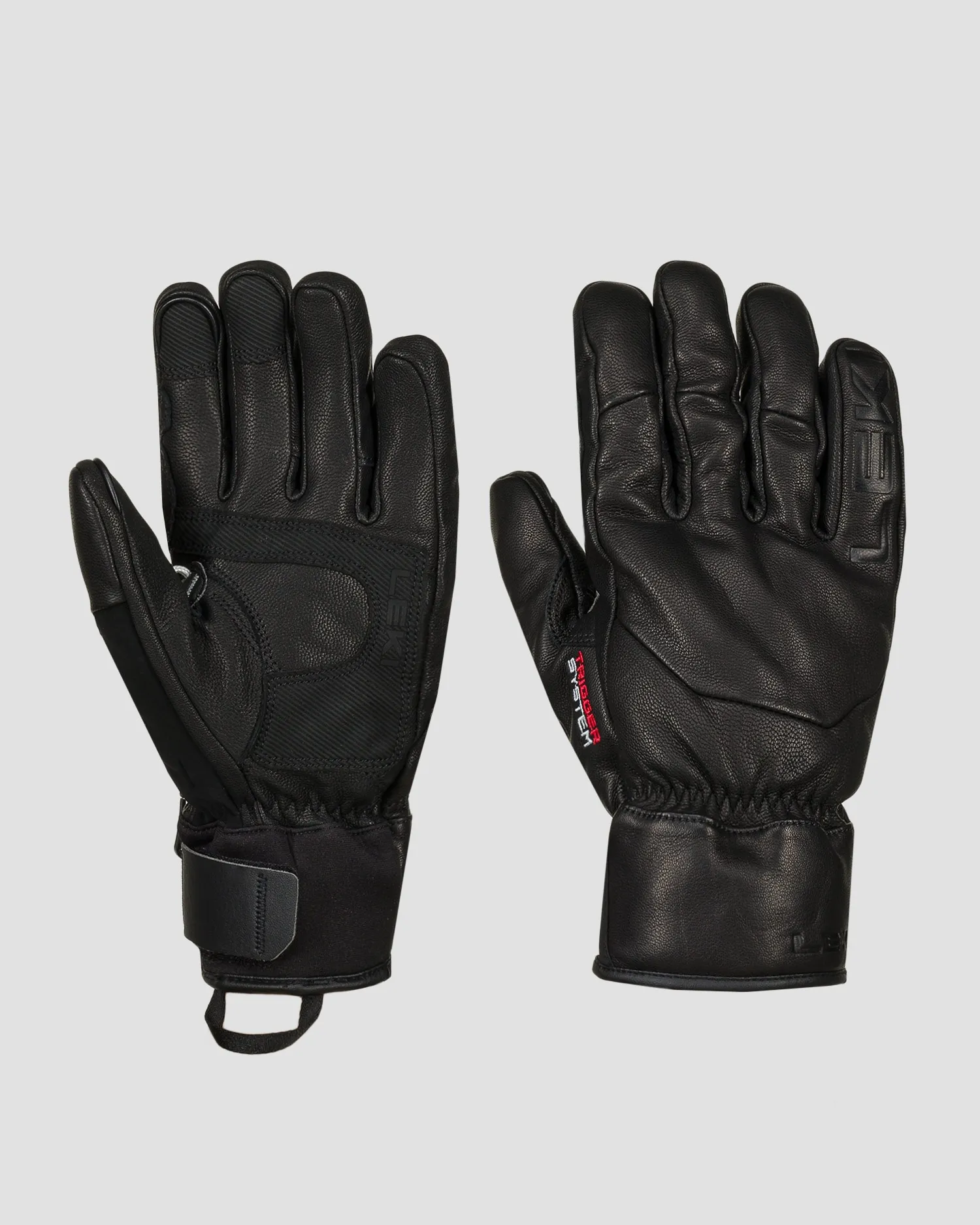 Ski gloves Leki Hevon Prime 3D 6548793010-black