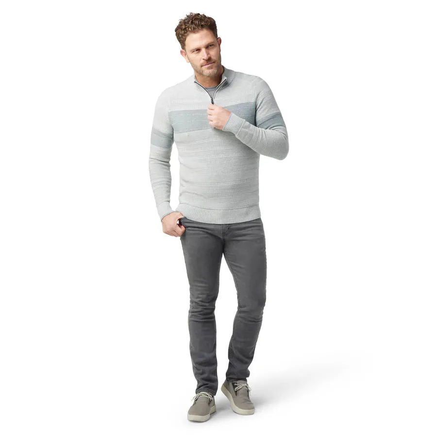 Smartwool Ripple Ridge Stripe 1/2 Zip Sweater 2023