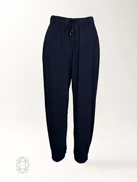 South St. Jogger - New Navy Soft Ponte