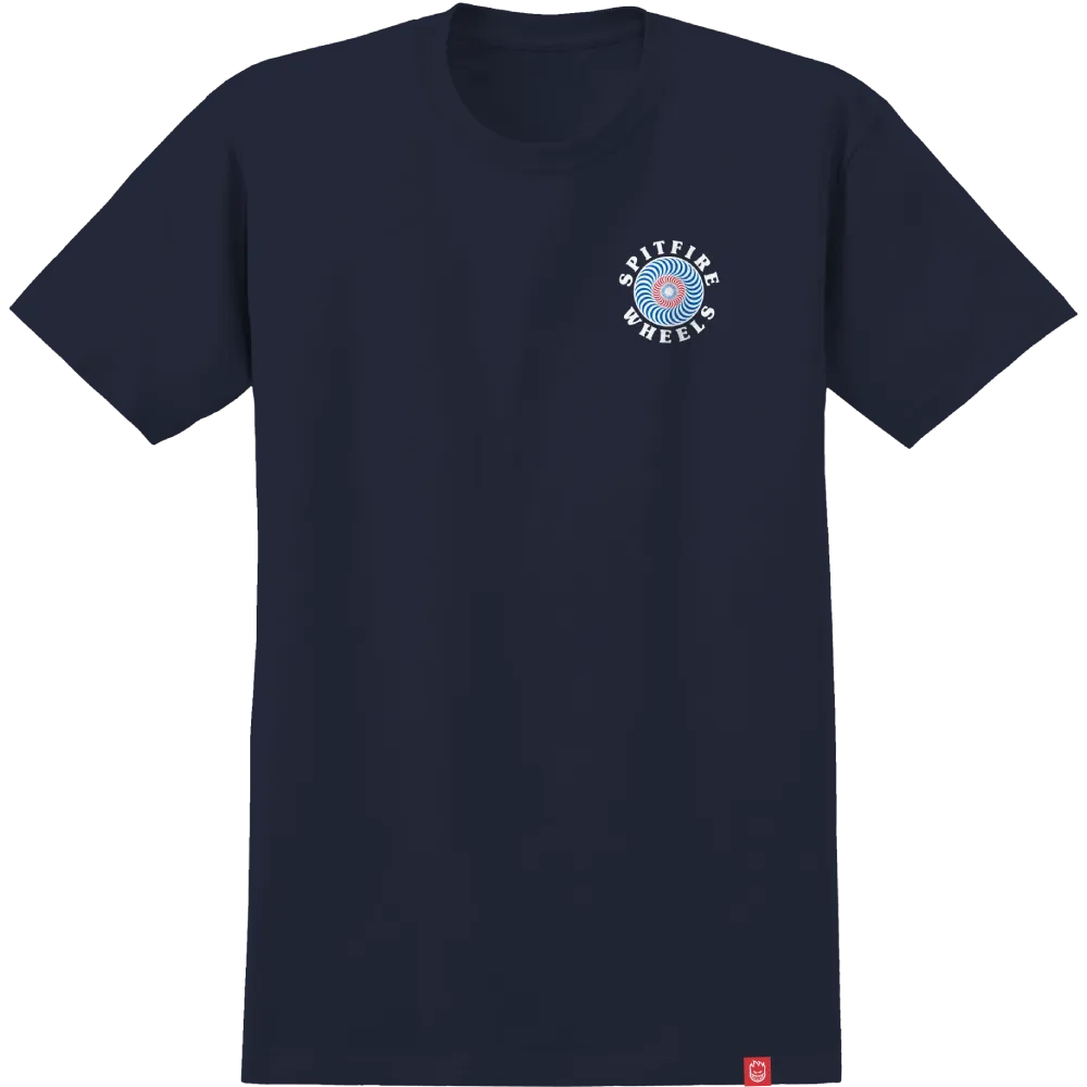 Spitfire OG Classic Fill T-Shirt Navy