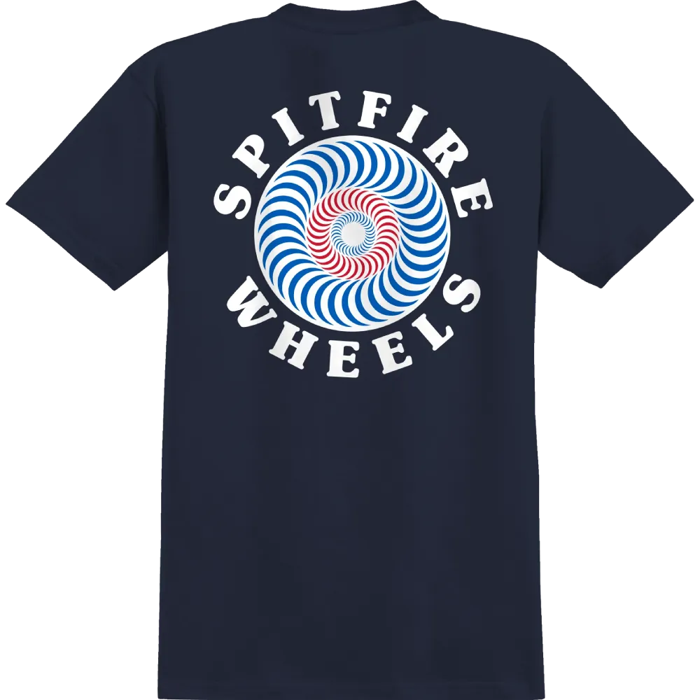 Spitfire OG Classic Fill T-Shirt Navy