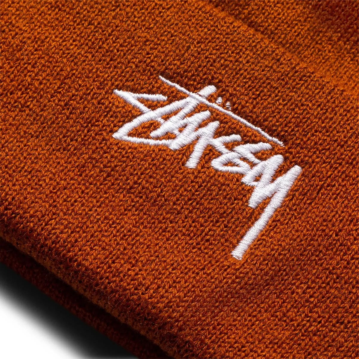 STOCK CUFF BEANIE PUMPKIN | Bodega